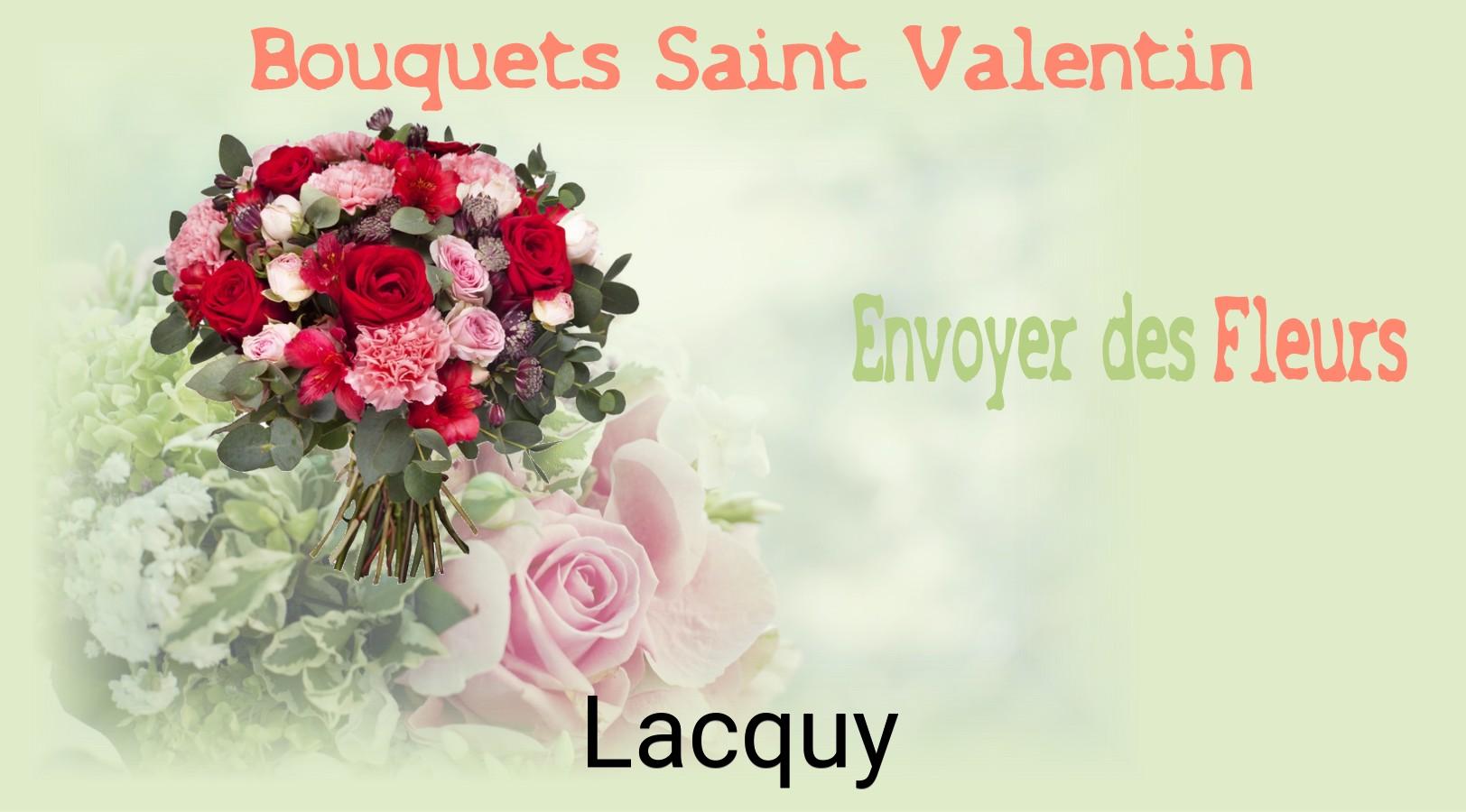 Roses de Saint-Valentin livrées à Lacquy